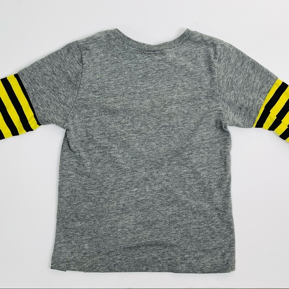 Harajuku Mini X Target Boys Long Sleeve Striped Gray Gwen Stefani Sz 4T T-shirt - Picture 4 of 7